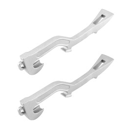 QWORK Fire Hose Spanner Wrench, Universal Aluminum, Fire Equipment, 11-7/8" Length, 2 Pack