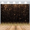 ASDCXZ Gold Background 2.5 x 1.8 m, Golden Glitter Particles,