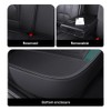 XIANGTA Universal Fit Car Seat Covers,5 Seat Leather Car Seat