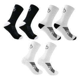 Ciclismo Correr Senderismo Deportes Media Calcetines 3 Pares