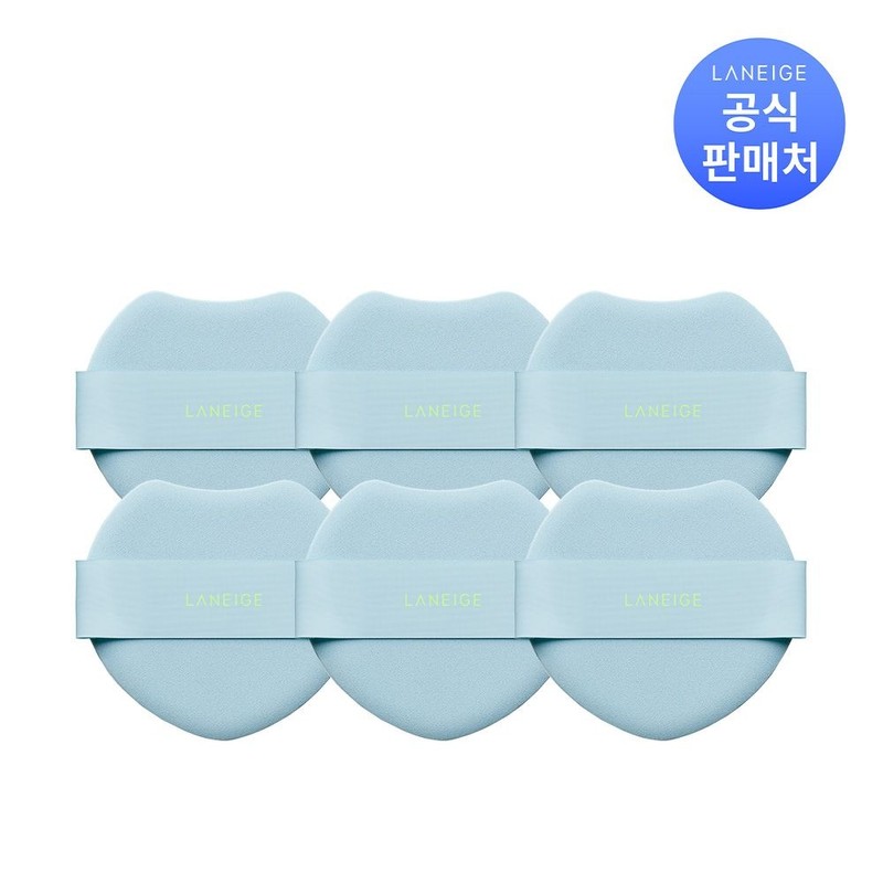Laneige Neo Cushion Mui Puff 6 sheets / 네오쿠션 뮤이