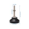 CNBTR Adjustable Furniture Glides 50mm Dia Table Desk Leveling Foot