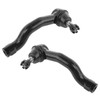 TRQ Front Outer Tie Rod Set Compatible with 2005-2019 Nissan