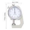 Ongwan Thickness Gauge Thickness Gauge Dial 0-10mm Thickness Gauge for