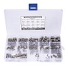 300Pcs Hex Grub Screw Kit Combination Boxed 304 Stainless Steel