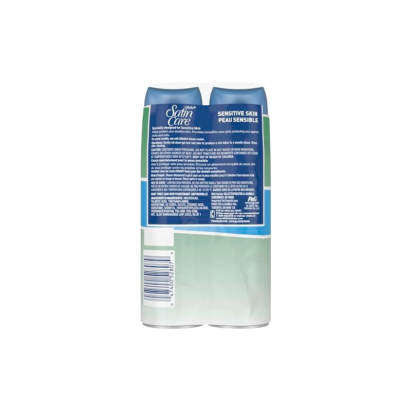 Gillette Venus Gel de afeitado de piel sensible Satin Care