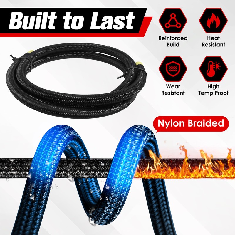Universal Power Steering Pump Hose Kit 551082, Return to Reservoir