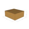 E1 Packaging 20" x 18" x 8" Corrugated Boxes 32