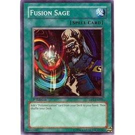 Yu-Gi-Oh! - Fusion Sage (DP1-EN015) - Duelist Pack 1 Jaden Yuki - 1st Edition - Common