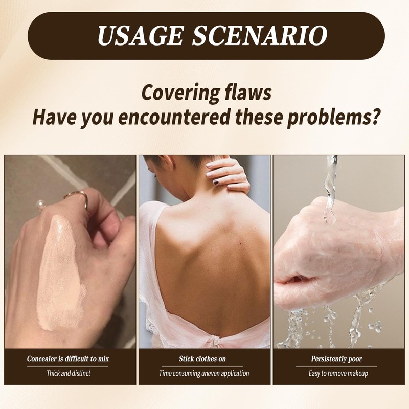 JYNVO 20 Stück Narben-Tattoo-Kover-Pflaster - wasserfest für Schwimmen, hautnahe Textur,