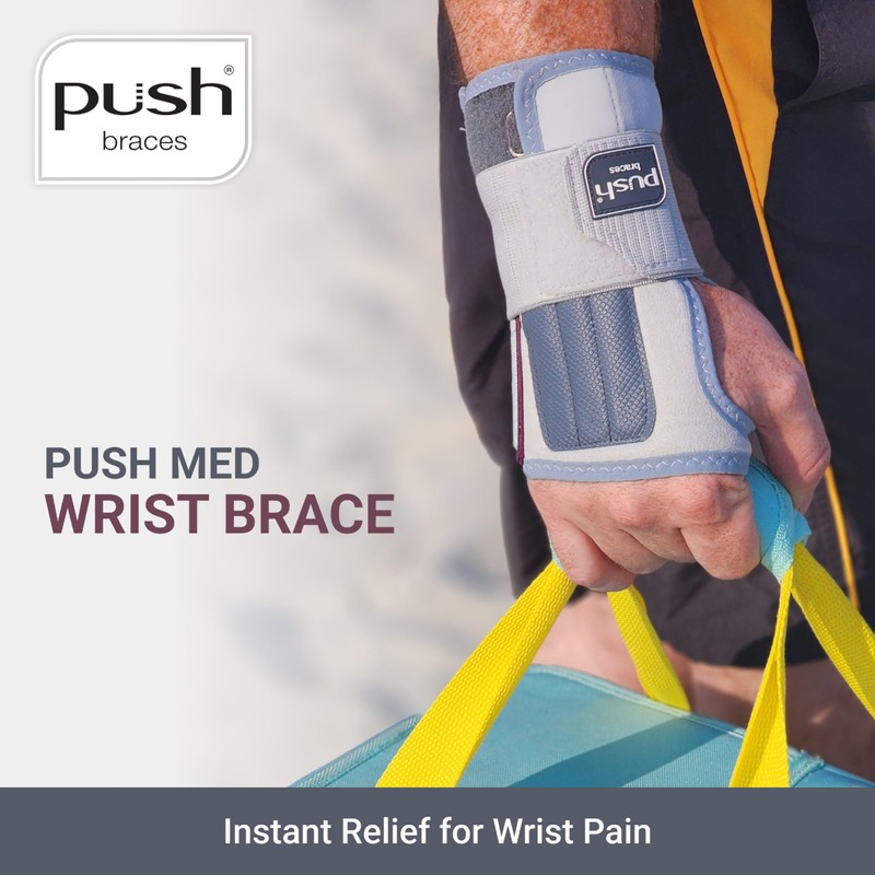 PUSH Med Wrist Brace – Sleek Wrist Support with Maximum