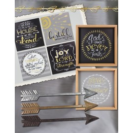 Young's Metal Wall Friendship Arrow Decorative Sign (Set of 3), 24" x 3.25" x 1"