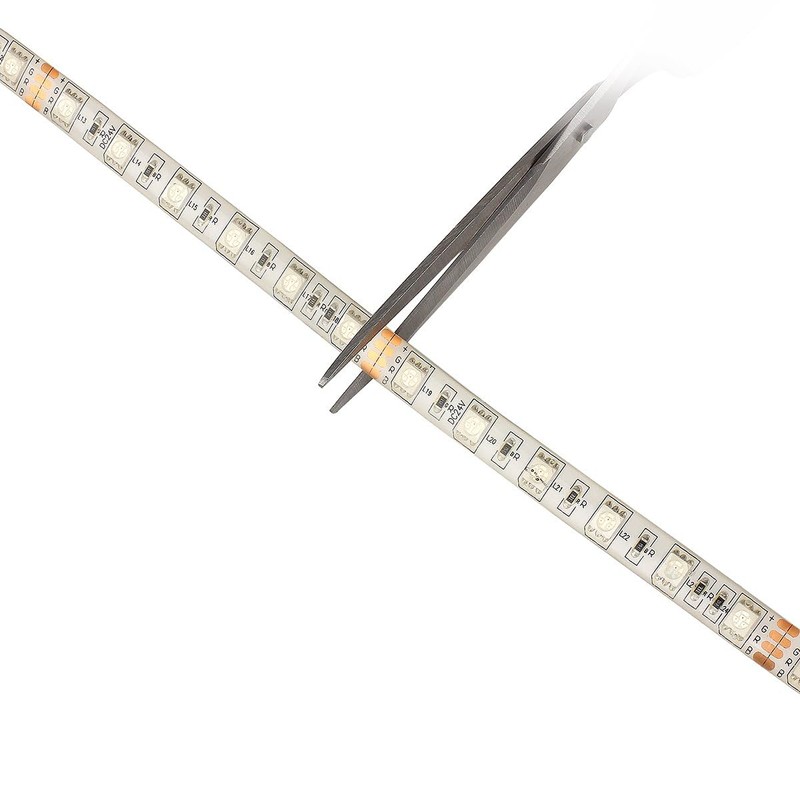 SUPERNIGHT LED Strip Lights, 16.4FT 5M SMD 5050 Waterproof 300LEDs