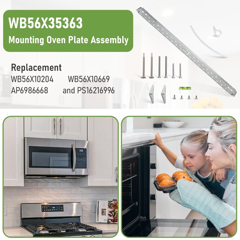 Obida WB56X35363 Microwave Mounting Bracket Assembly Compatible with GE