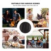 Under Grill Mat Fireproof Waterproof Double Sided Portable Round Barbecue
