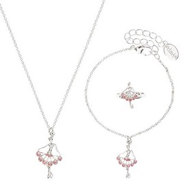 Claire's Club Ballerina Jewelry Set - 3 Pack