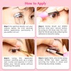 Natural False Eyelashes, 3D Cat Eye Lashes, Fluffy Strip Eyelash