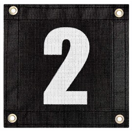 Tourna Windscreen Court Numbers - #2 Windscreen Court Numbers
