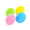 FOMIYES 4pcs Shampoo Brush Ergonomic Scalp Massager for Deep Cleaning