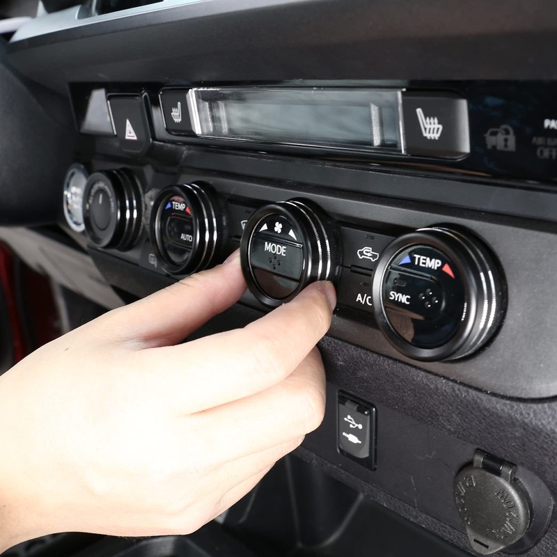 LLKUANG for Toyota Tacoma Air Conditioner Switch CD Button Knob