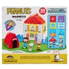 Magnetix 3D Peanuts Charlie Brown and Friends Magnetic Building Tile