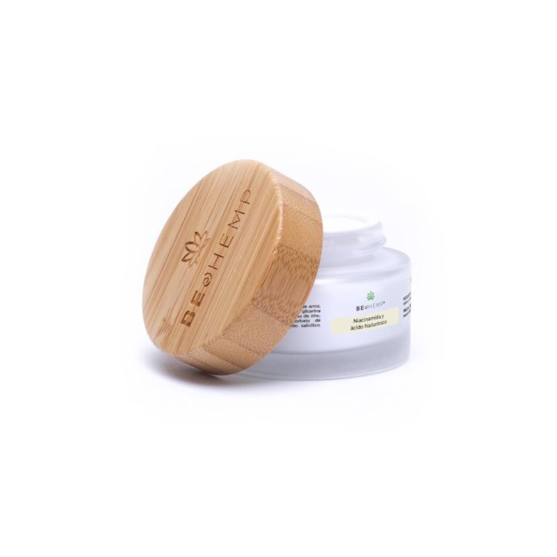 Crema Facial con Niacinamida y cido Hialurnico, SPF15, 50 g