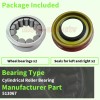 JINFANNIBI 2 Set Rear Wheel Axle Bearings & Seal Kit