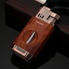Yaninkle Torch Lighter, Jet Flame, Butane Refillable, Built-in Cutter