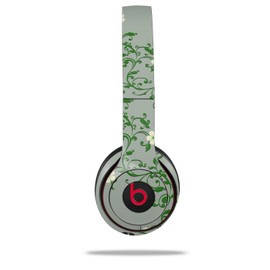 WraptorSkinz Skin Compatible with Beats Solo 4, Solo 3 and Solo 2 Wireless Headphones - Victorian Design Green - Decal Vinyl Wrap (Headphones NOT Included)