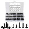 HanTof 750 Pcs Small/Micro/Tiny/Mini Self-Tapping Screws, M1.7-M3 Phillips Pan Head,