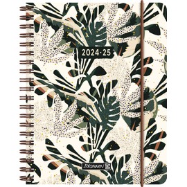 BRUNNEN 2024/2025 Little Plants Academic Diary 2 Pages = 1 Week A6 208 Pages Multicoloured
