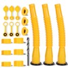 Upgraded Gas Can Spout Replacement, 3-Pack Gas Can Nozzle Leak-Proof