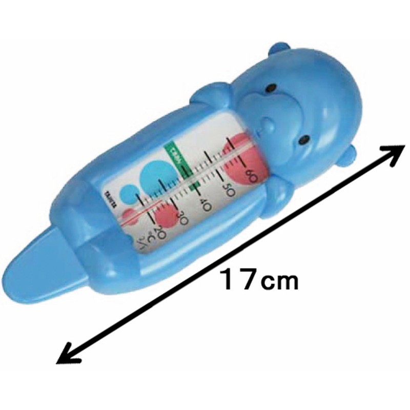 Tanita 5417 Rakko-chan Hot Water Thermometer, Blue