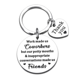 TI-EDC Administrative Assistant Gifts, Office Gifts Friends Bestie Women Keychain Office Appreciation Gift for Women Employee Thank You Gi ft for Coworkers Retirement Birthday Present for Nurse