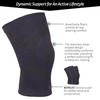 Doc Ortho Compression Knee Sleeve, Breathable Pull-On Support, Pair