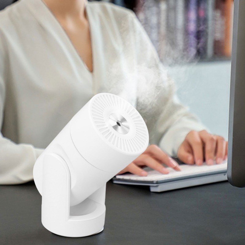 Portable Mini Humidifier Automatic Head Shaking Spray USB Cool Mist