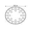elho Floorprotector Round 18 - Accessories for Indoor Use -