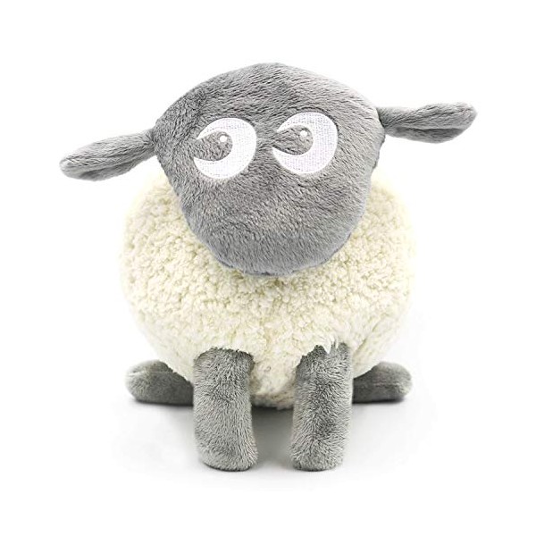 Sweet Dreamers, Ewan The Dream Sheep, Grey - Baby White/Pink Noise Machine and Sleep Aid with Night Light