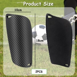 Shin Pads Football, Football Shin Pads, Shin Pads for Teenagers and Adults, Protective Equipment (L)