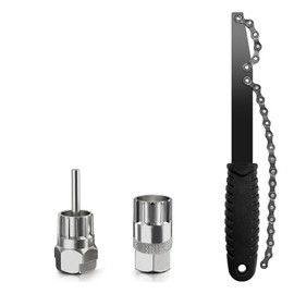 gvivej Chain Whip, Pack of 3 Sprocket Puller, Bicycle Chain Whip, Sprocket Puller, Cassette Puller, Universal Bicycle Cassette Removal Tool