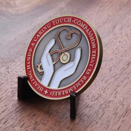 Physicians Assistant Challenge Coin (PA) - Cura Personalis