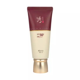 Suyuhan 수려한 효비담 발효 선 100ml 선크림 SPF50+ PA+++ 주름개선 자외선차단 Suhyo Han Hyobidam Fermented Essence 100ml Sunscreen SPF50+ PA+++ Wrinkle Improvement UV Protection
