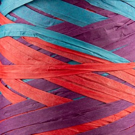 Sensy Premium 317 Yards%100 Paper Multi-Color Raffia Paper Craft Ribbon Packing Paper Twine (400)