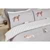 Rapport Home Dog Duvet Cover Set - Pawsome Reversible Microfibre