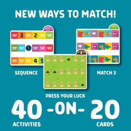 Chuckle & Roar Travel Matching Puzzle and Game Set