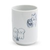 Manekineko-Ai Japanese green tea cup Dog Yunomi Made in Japan