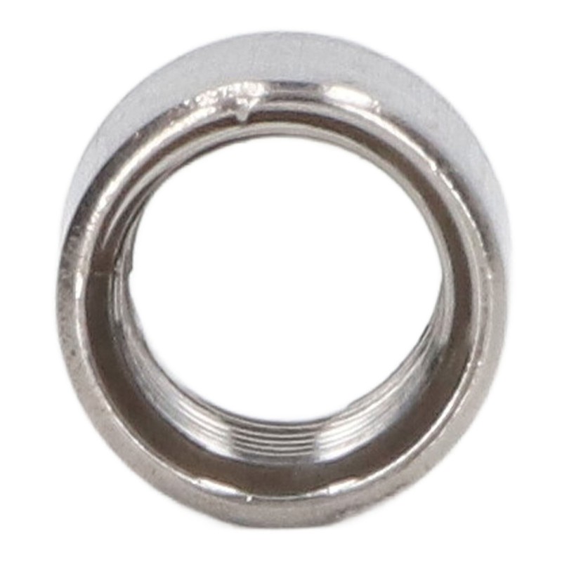 50Pcs Coupling Nut Round 304 Stainless Steel Rod Connector Nut