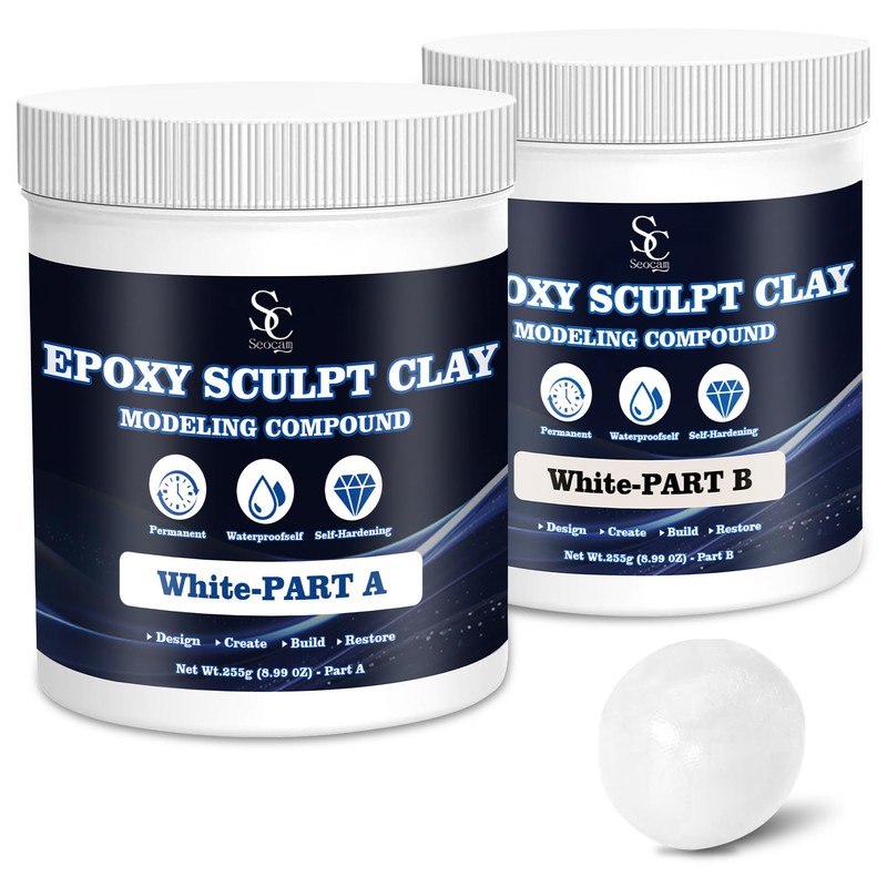 Seocam Epoxy Putty Sculpt Clay, 2 Part A & B