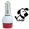 EZBallStamp Golf Ball Stamp Marker (Black Dog)