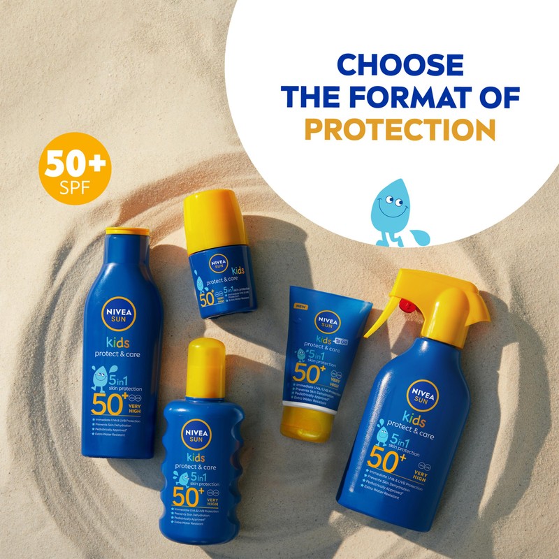 NIVEA SUN Kids Protect and Care SPF 50+ To Go